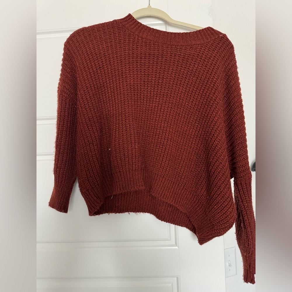 Red sweater